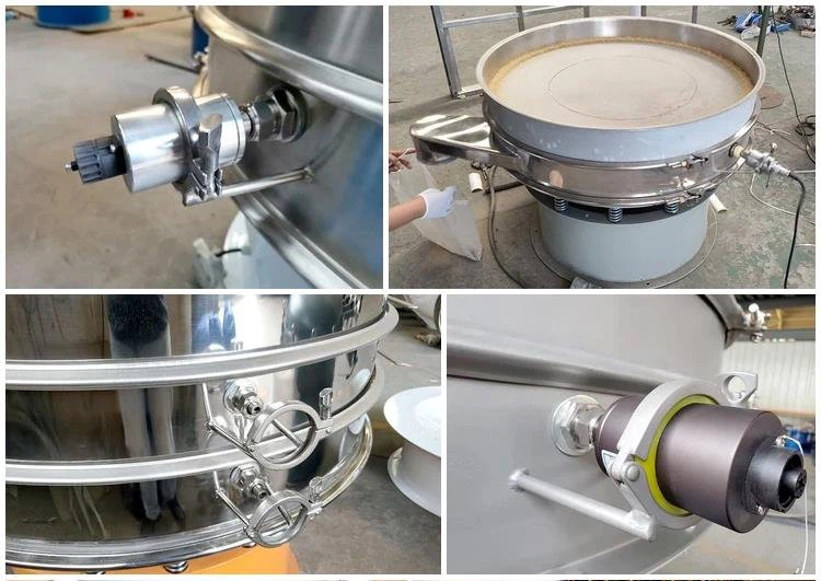 ultrasonic vibratory separator for powder sieving